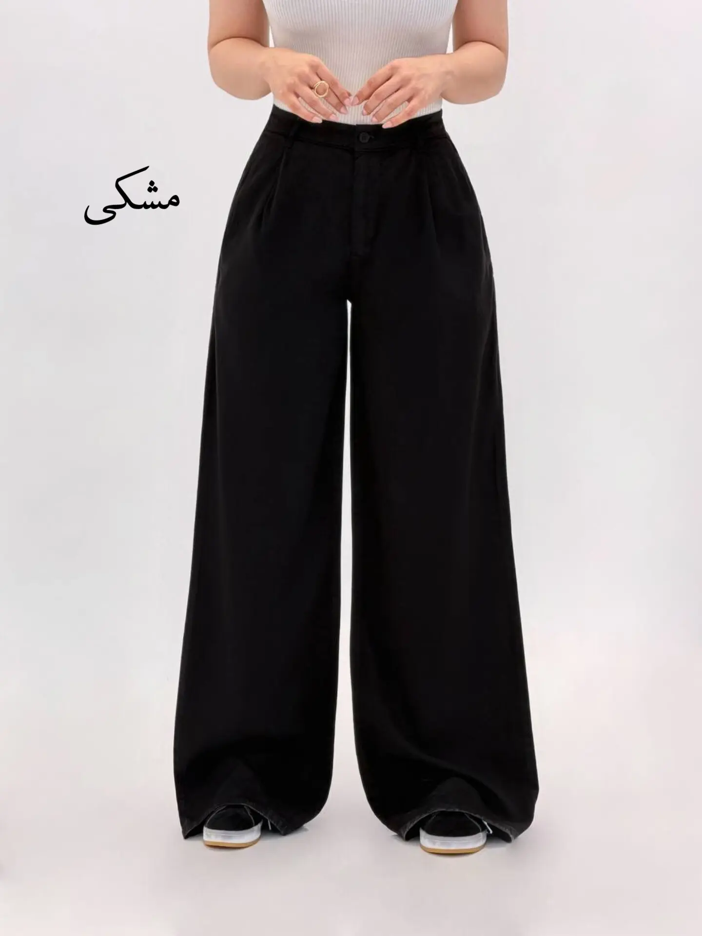 6858-شلوار بگ سیلک رویال